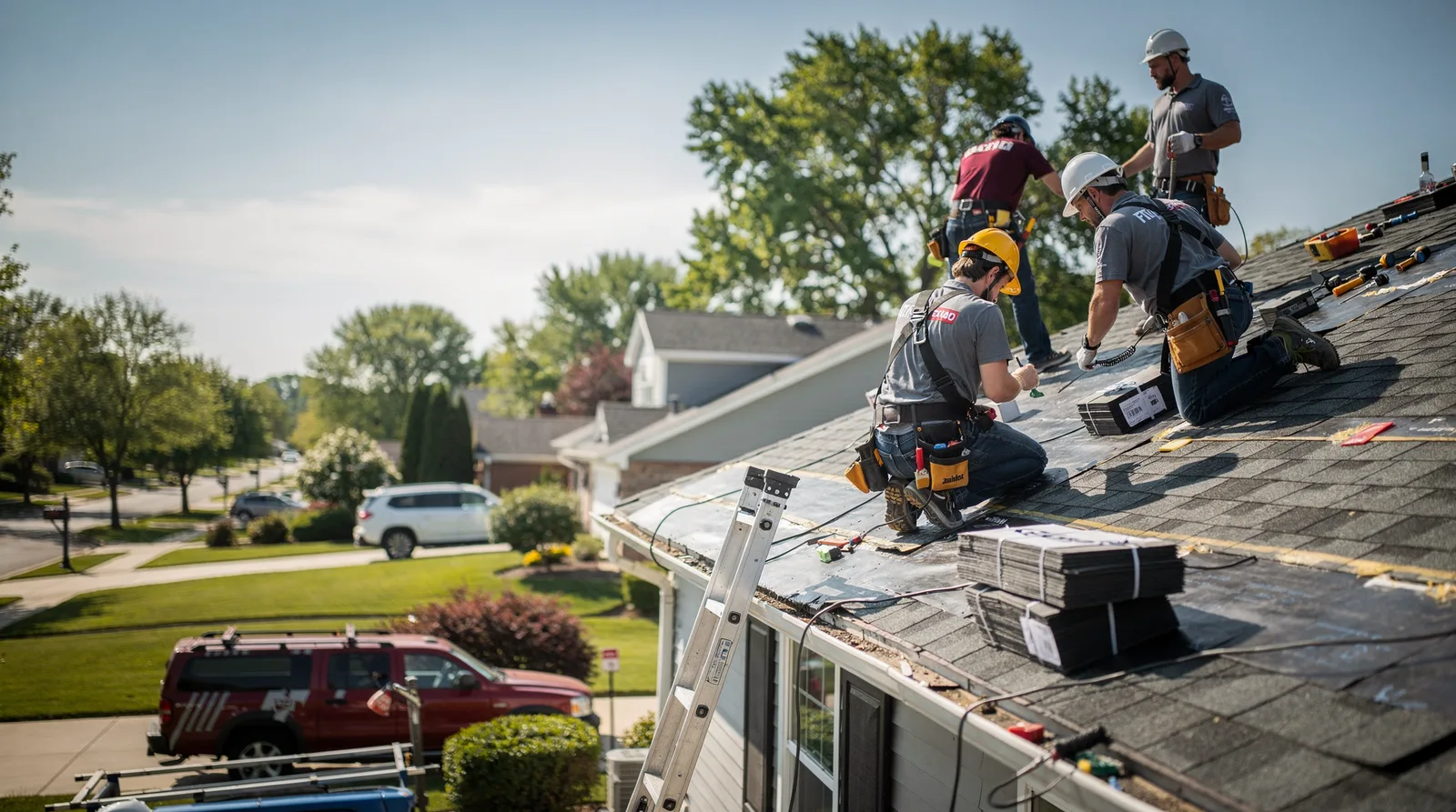 Roof Repair in Mcleansboro, IL around you